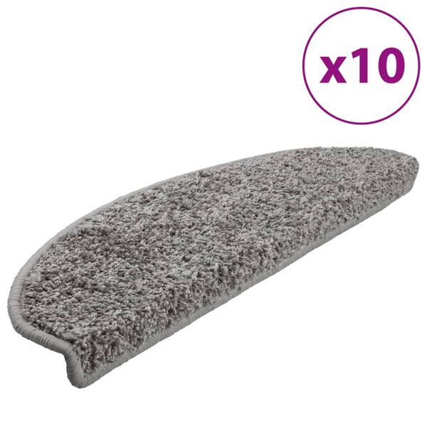 vidaXL trepimatid 10 tk 65 x 21 x 4 cm hallid poolringikujulised suured