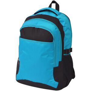 vidaXL seljakott 40 l, must ja sinine