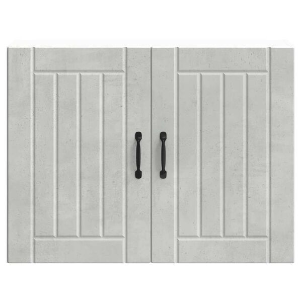 vidaXL k&ouml;&ouml;gi seinakapp Lucca, betoonhall, tehispuit