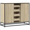 vidaXL puhvetkapp sonoma tamm 92x35x76 cm Engineered Wood
