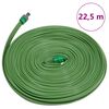 vidaXL 3 toruga vihmuti voolik roheline 22,5 m PVC