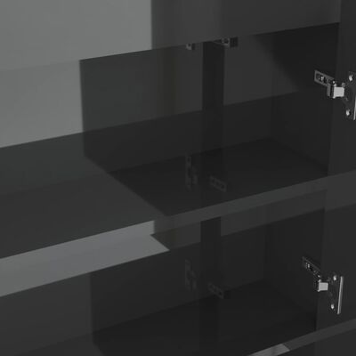 vidaXL vannitoa peegelkapp, 80 x 15 x 60 cm, MDF, säravhall