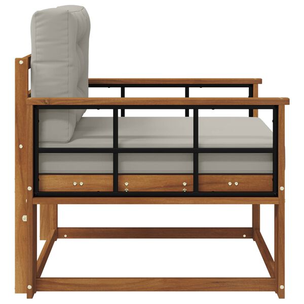 vidaXL V&auml;ljas Keskmine Diivan Tugev akatsiapuu Neutraalne