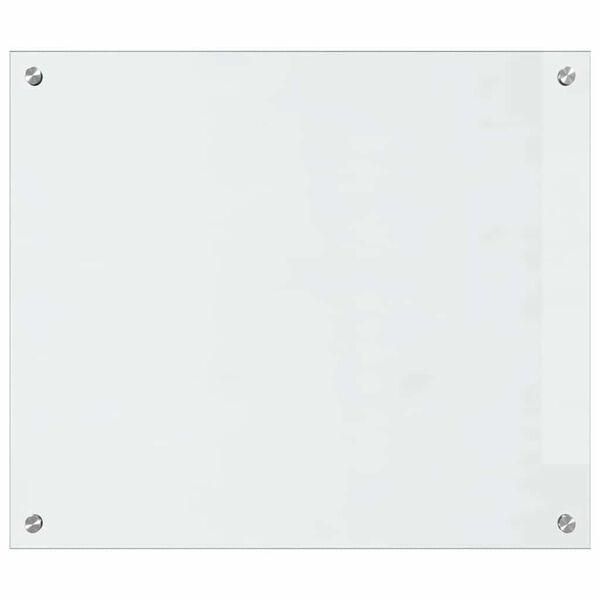 vidaXL Kögi Splashback 2 pcs Läbipaistev 70 x 60 cm karastatud klaas