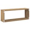 vidaXL Seinakuubikuriiulid 6 tk Artisan Oak 60x15x23cm Engineered Wood
