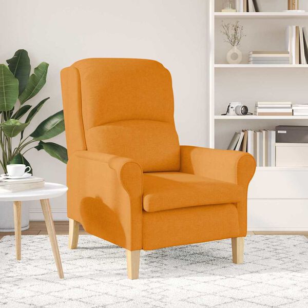 vidaXL Tugitool Tumekollane 76 x 94 x 102 cm kangas