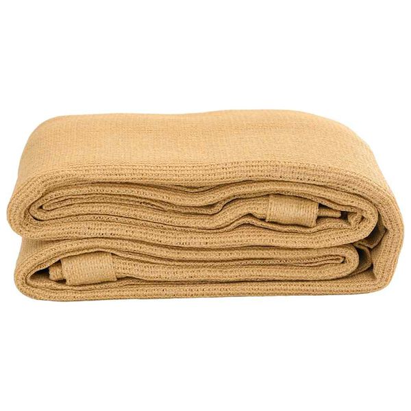 vidaXL telgimatt, liivakarva, 300x400 cm, HDPE