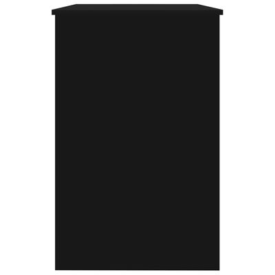 vidaXL kirjutuslaud, must, 100 x 50 x 76 cm puitlaastplaat