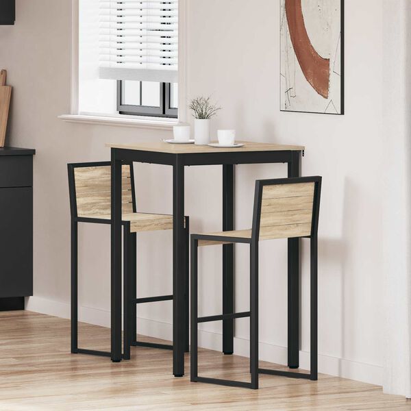 vidaXL Seisev baarilaud Tehispuit