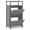 vidaXL jalatsikapp, hall Sonoma tamm, 60 x 34 x 112 cm, tehispuit