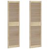 vidaXL Kappi Uks 2 pcs Neutraalne 170 x 2,1 x 49,5 cm Tahke m&auml;nd