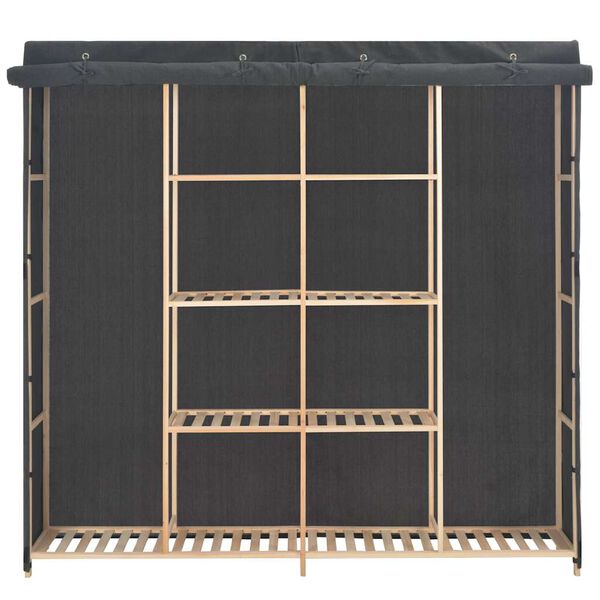 vidaXL garderoob, hall, 173 x 40 x 170 cm, kangas