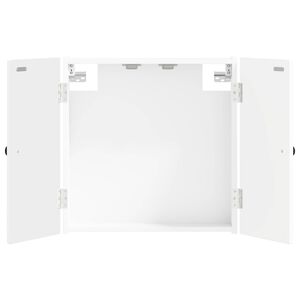 vidaXL Dartboardi kapp EDE Valge 52,5 x 10,5 x 53,5 cm Tehispuit