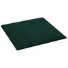 vidaXL seinapaneelid 12 tk, tumeroheline, 30 x 30 cm, samet, 1,08 m²