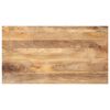 vidaXL lauaplaat, 100x70x2,5 cm, ristk&uuml;lik, mangopuit