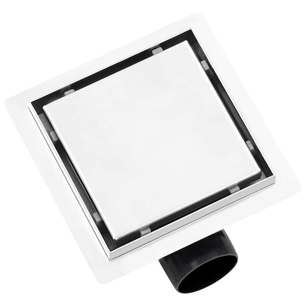 vidaXL du&scaron;i &auml;ravoolus&uuml;steem, kaks &uuml;hes kate, 15x15 cm roostevaba teras