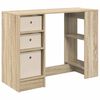 vidaXL Laud Sonoma tamm Tehispuit 100 x 40 x 75 cm