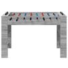 vidaXL Foosball laud Hall Sonoma 125 x 60,5 x 80 cm Tehispuit