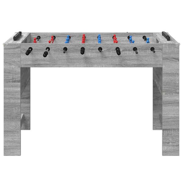 vidaXL Foosball laud Hall Sonoma 125 x 60,5 x 80 cm Tehispuit