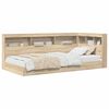 vidaXL Raamatukapitsee voodi peaga Sonoma tamm 75 x 190 cm Tehispuit