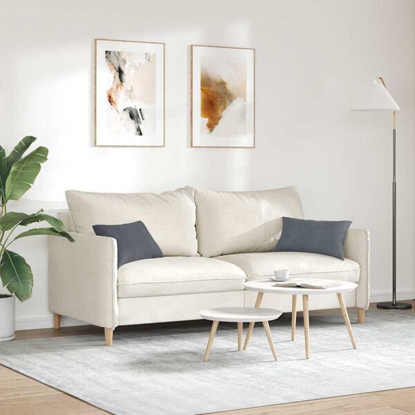 vidaXL Diivanipadjad 2 pcs Tumehall 50 x 30 cm Korter kangas