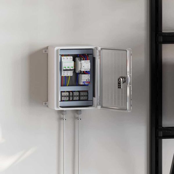 vidaXL Juhtimiskabiin Hall 47 x 20 x 60 cm ABS Plastik