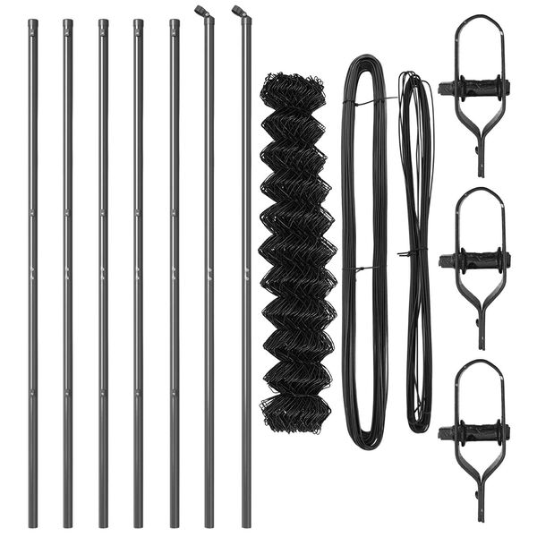 vidaXL Aiapost Hall 10 x 1,4 m (60 x 60 mm silmus) Terased ja PVC