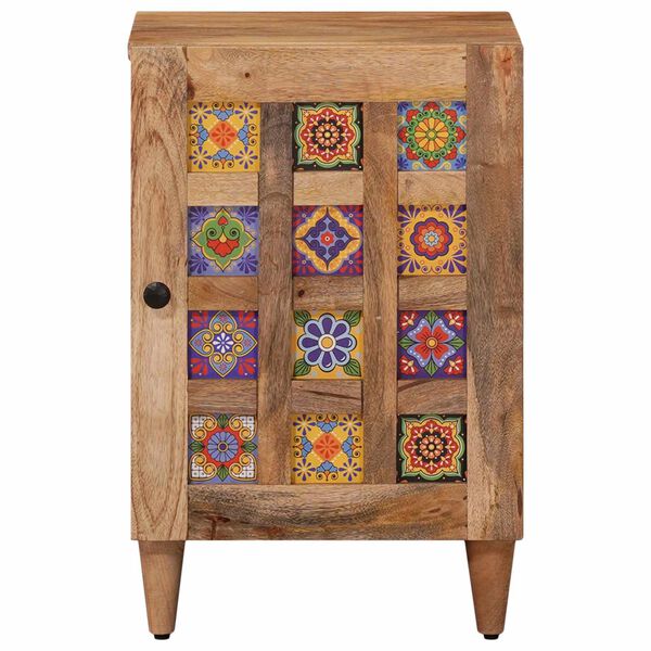 vidaXL Vannitoa kapp Neutraalne 38 x 33,5 x 58 cm Tugev mango puu