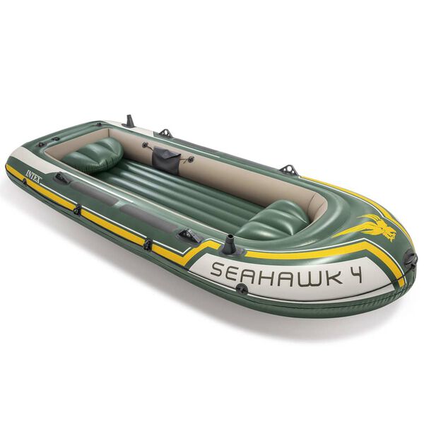 Intex Seahawk 4 Set kummipaat aerude ja pumbaga, 68351NP