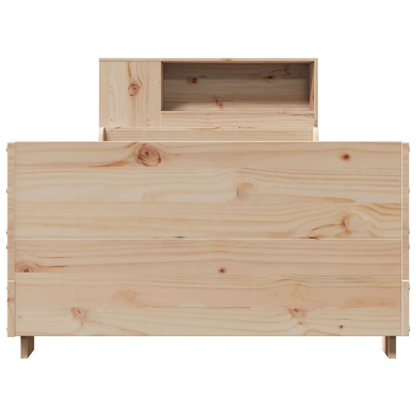 vidaXL voodiraam ilma madratsita, 90 x 200 cm, m&auml;nnipuit