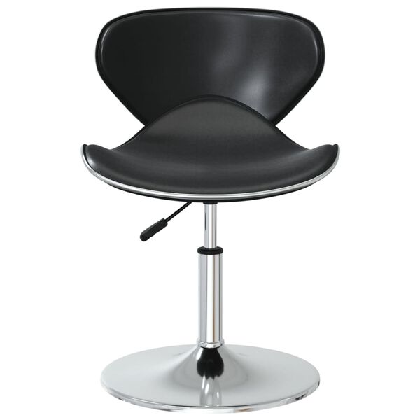 vidaXL s&ouml;&ouml;gitoolid 4 tk, must, kunstnahk