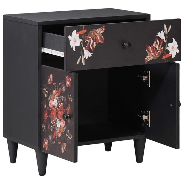 vidaXL Öökapp sahtliga Mitmevärviline 50 x 33 x 60 cm Tugev mango puu