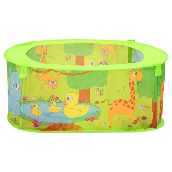 vidaXL pallimeri 300 palliga, 75 x 75 x 32 cm