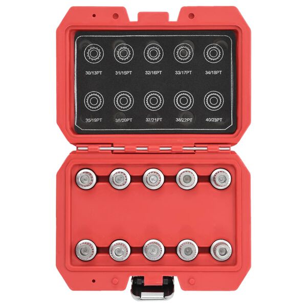 vidaXL 10-osaline ratta lukustusmutrite komplekt BMW-le