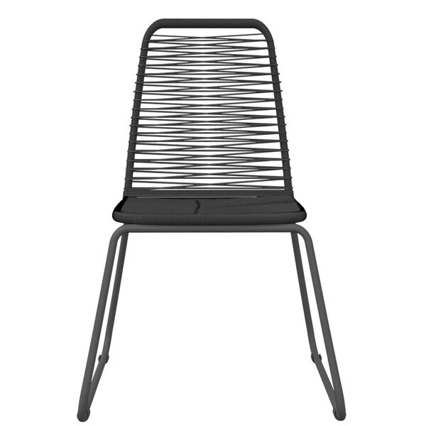 vidaXL 7-osaline aiam&ouml;&ouml;bli komplekt, must