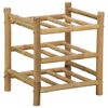 vidaXL Veepudeli Riiul Neutraalne 32,5 x 29,5 x 36 cm Bambus