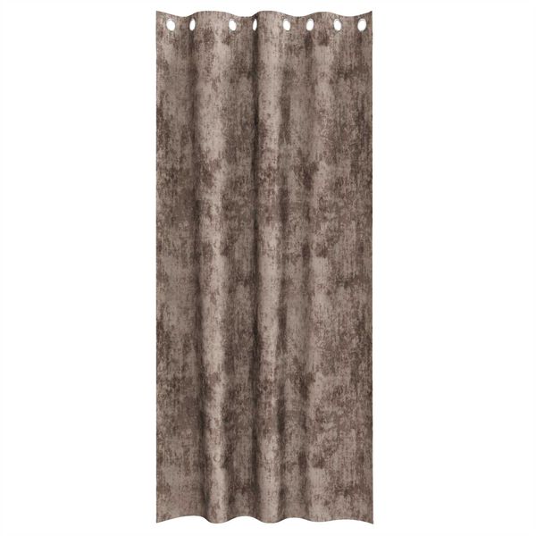 vidaXL Satiinist kardinad 2 pcs Cappuccino 225 x 140 cm Samet