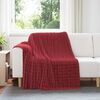 vidaXL Viskab tekid 6 pcs Bordeaux punane 200 x 150 cm Fliis