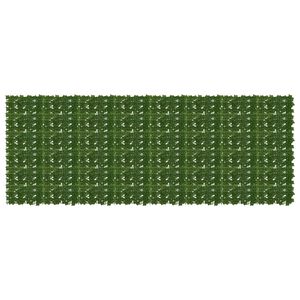 vidaXL R&otilde;du ekraan lehtedega Roheline 400 x 150 cm