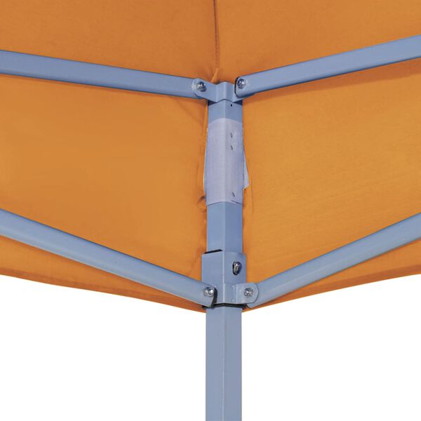 vidaXL peotelgi katus 3 x 3 m, oranž, 270 g/m²