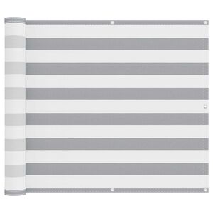 vidaXL R&otilde;du Eesriie Helehall ja valge 90 x 400 cm PU kaetud Oxford alu