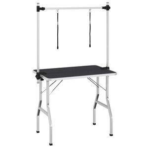 vidaXLi reguleeritav pesemislaud koduloomadele kahe kinnitusrihmaga