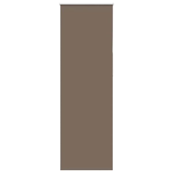 vidaXL pimendav ruloo coffee 85x210 cm kanga laius 80,7 cm pol&uuml;ester