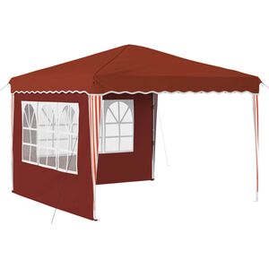 vidaXL &Uuml;hepuuline peotelk Terrakota 288 x 288 x 245 cm Oxfordi kangas