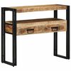 vidaXL Konsoollaud sahtliga Pruun 90 x 33 x 75 cm Tugev mango puu