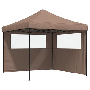 vidaXL Pidutelgid 292 x 292 x 315 cm Pruun Oxfordi kangas