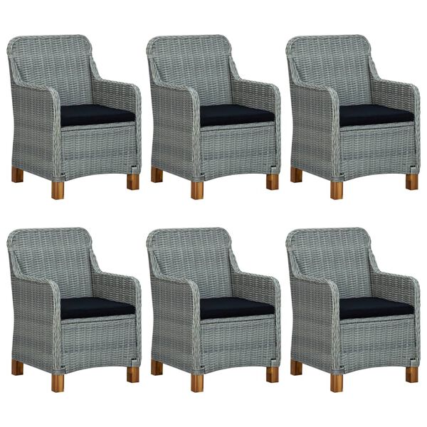 vidaXL 9-osaline aiam&ouml;&ouml;bli s&ouml;&ouml;gikomplekt, helehall