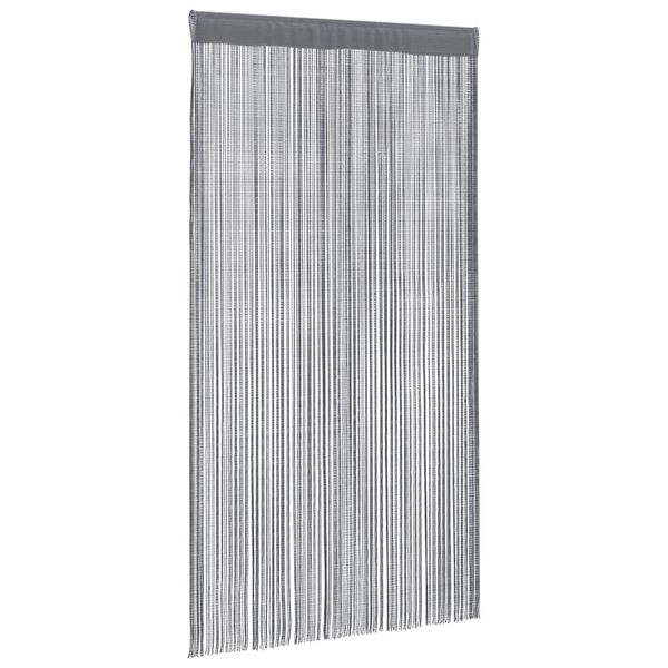 vidaXL nöörkardinad 2 tk, antratsiithall, 100 x 250 cm