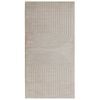 vidaXL Siseruumide vaip GALATI Beež 150 x 80 cm Pol&uuml;ester