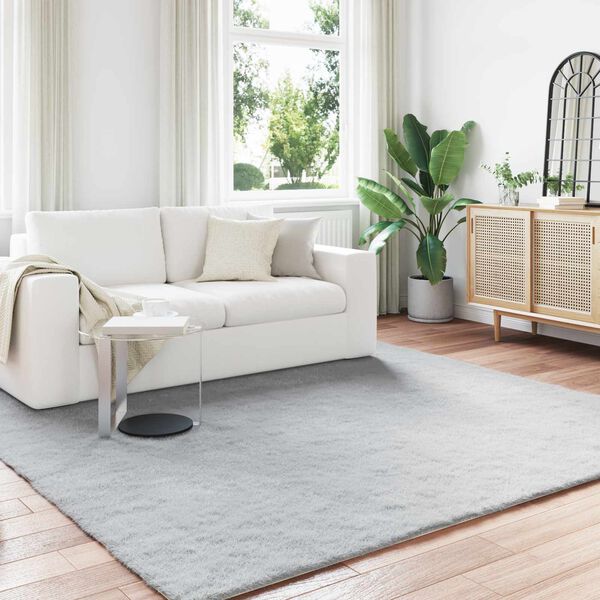 vidaXL Kunstlik K&uuml;&uuml;liku Karv Mat Olite Hall 200 x 200 cm Pol&uuml;ester